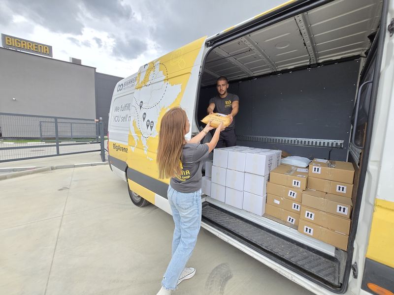 Direct lines to local couriers from the BigArena fulfillment center - same-day dispatch